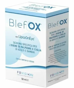 Blefox schiuma specifica per igiene palpebre e ciglia 50 mlcon erogatore + 60 dischetti