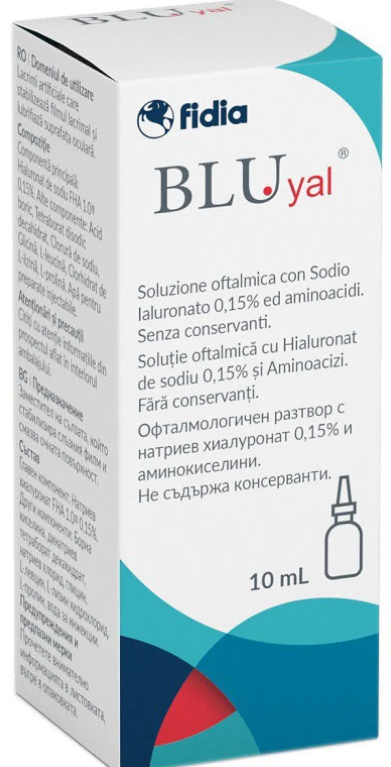 Blu yal a free 10 ml