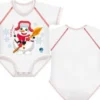 Body 0-36m bio cotton warm let it snow pupazzo di neve