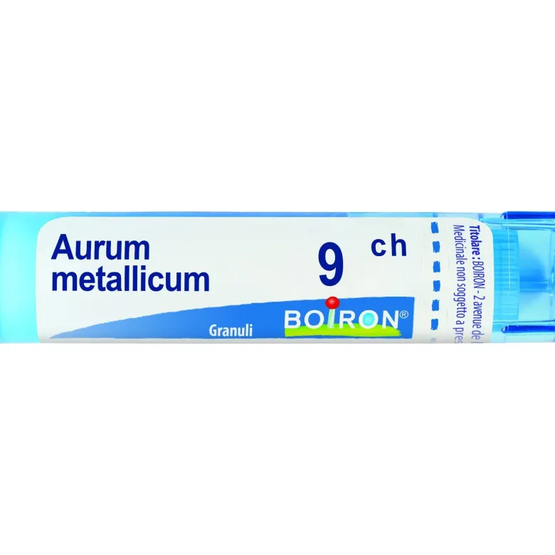 Boiron Aurum Metallicum 09Ch Tubo Granuli 4g