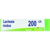 Boiron Lachesis Mutus Globuli 200Ch Dose 1g