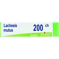Boiron Lachesis Mutus Globuli 200Ch Dose 1g