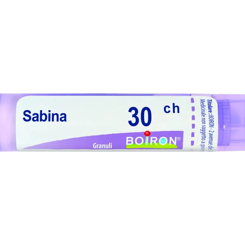 Boiron Sabina Granuli 30Ch Tubo 4g
