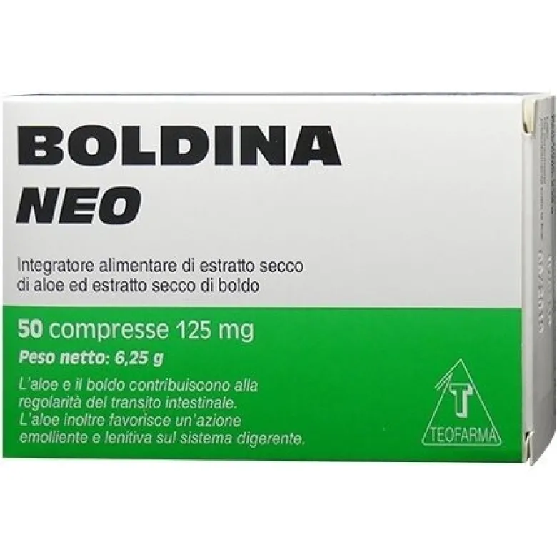 Boldina neo 50 compresse 125 mg