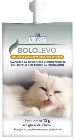 Bololevo Pasta per Boli di Pelo per Gatti e Cani 12 g