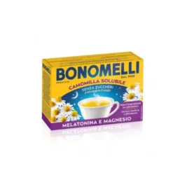 Bonomelli Camomilla Solubile con Melatonina Magnesio 16 Bustine