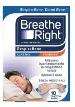 Breath right classici 10 pezzi