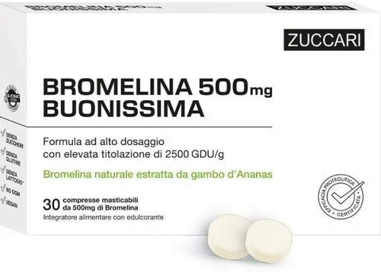 Bromelina 500 buonissima 30 compresse
