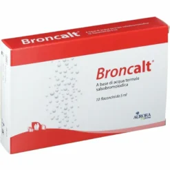 Broncalt Fiale per il Benessere delle Vie Aeree 10 flaconcini