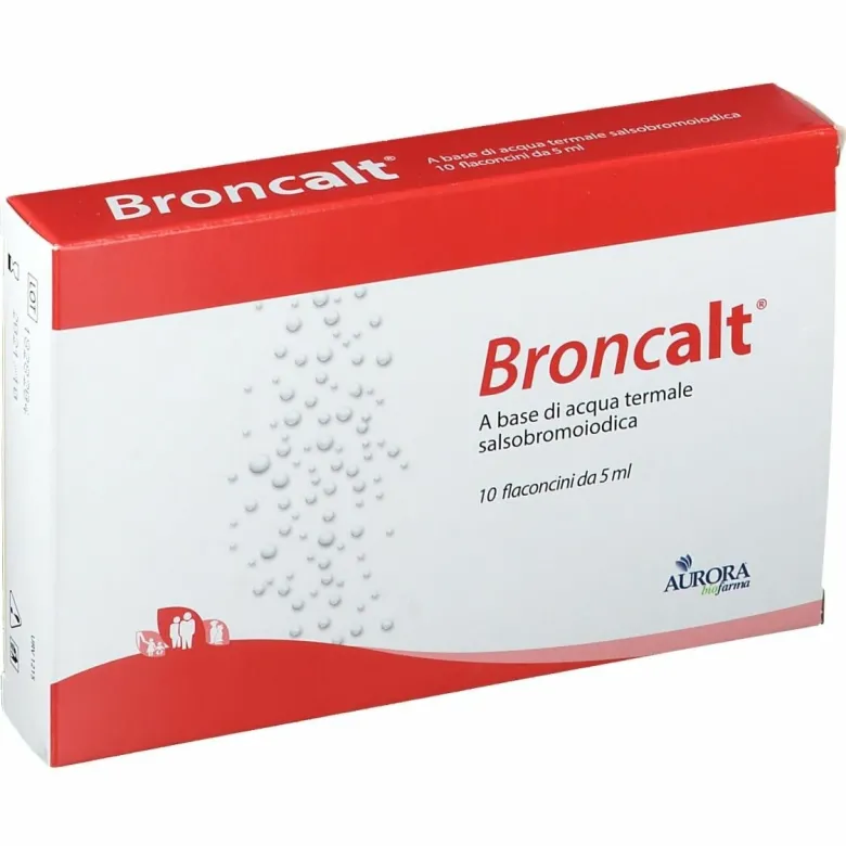 Broncalt Fiale per il Benessere delle Vie Aeree 10 flaconcini