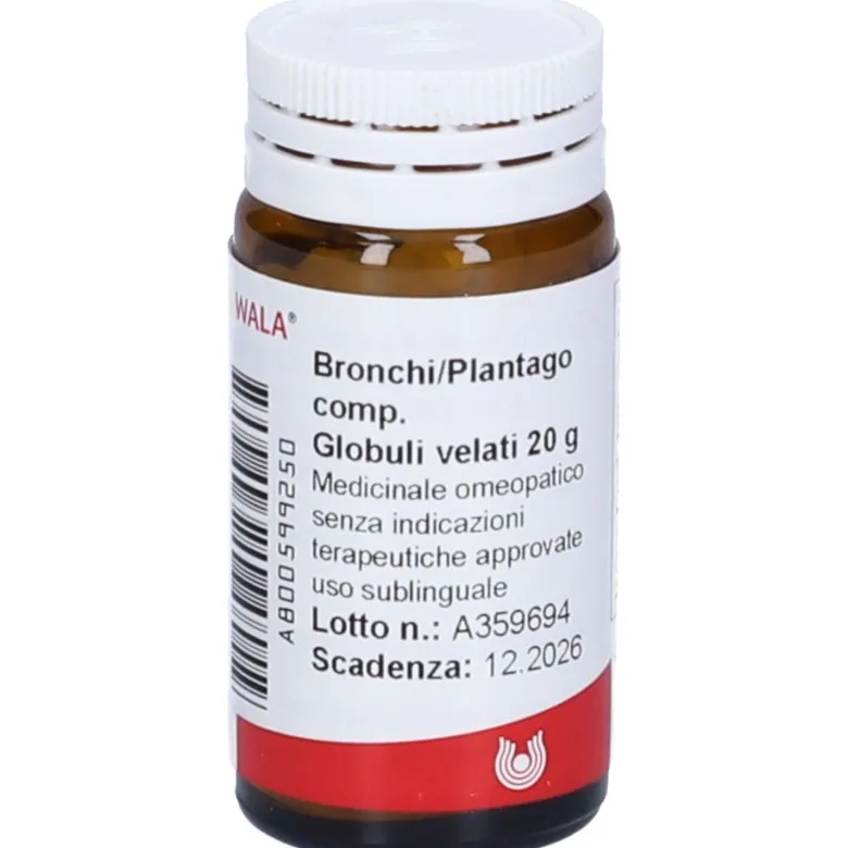 Bronchi Plantago Compositum 20g Globuli