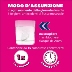 Buscofen Premestruale Integratore Donna 15 Compresse Effervescenti