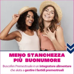 Buscofen Premestruale Integratore Donna 15 Compresse Effervescenti