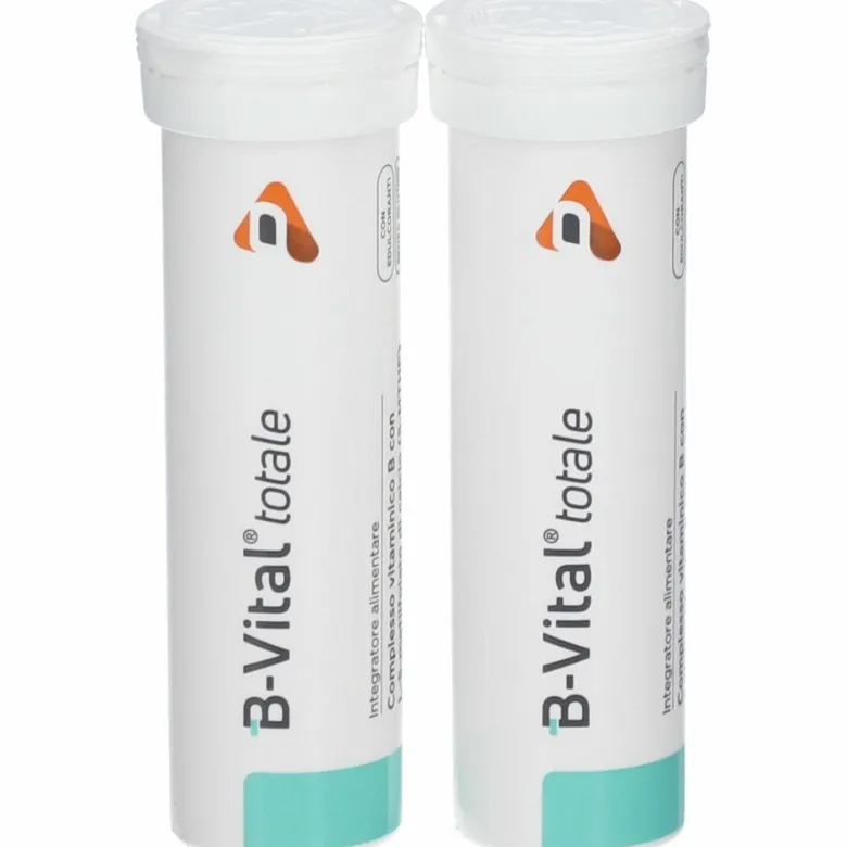 B-vital Totale Integratore Vitamina B Gusto Arancia 20 Compresse Effervescenti