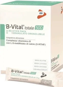 B-vital Totale 500 30 Stick Pack da 1,2 g