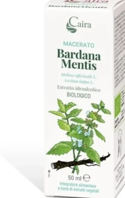 Caira bardanamentis macerato idroalcolico bio gocce 50 ml