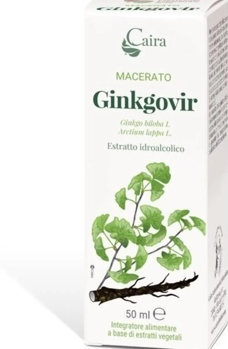Caira ginkgovir macerato idroalcolico gocce 50 ml