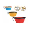 Camon ciotola collassabile silicone 1500ml 3 pezzi