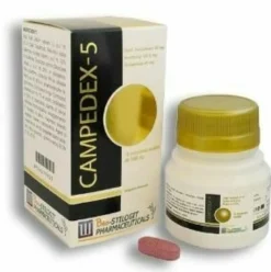 Campedex-5 15 compresse ovoidali 18 g