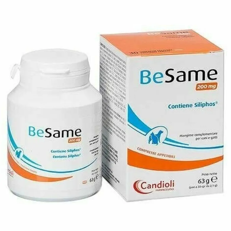 Candioli BeSame 200 Per Cani e Gatti 30 Compresse Appetibili