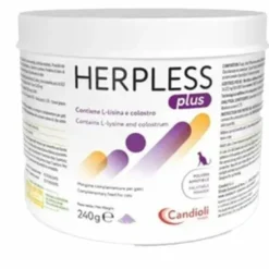 Candioli Herpless Plus Polvere Difese Immunitarie Gatti 240 g