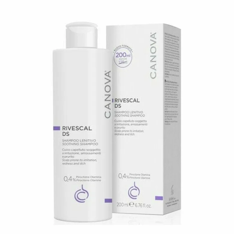 Canova Rivescal DS Shampoo Lenitivo Dermatite Seborroica 200 ml
