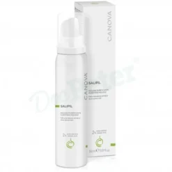 Canova Salipil Mousse Detergente Viso e Corpo Pelle Acneica 150 ml