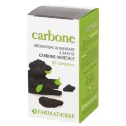 Carbone vegetale 60 compresse