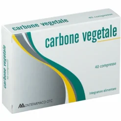 Carbone vegetale 40 compresse