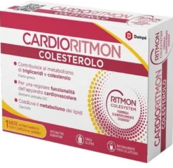 Cardioritmon Colesterolo 30 capsule - Integratore per il cuore