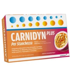 Carnidyn Plus 20 Bustine da 5,3 g Gusto Passion Fruit