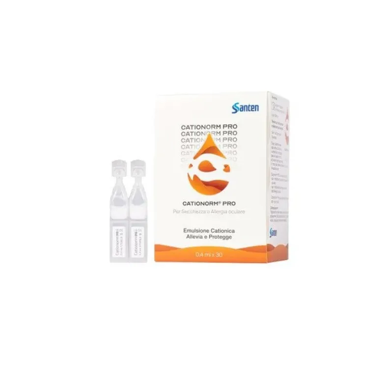 Cationorm Pro Ud 30 Flaconcini Monodose 0,4ml Occhi Secchi