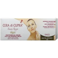 Cera di cupra crema depilatoria viso parti delicate 50 ml