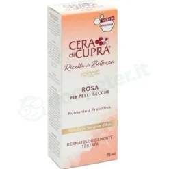 Cera di Cupra Rosa Crema Pelle Secca Tubo 75 ml