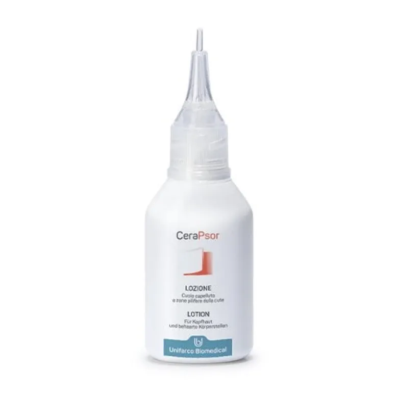 Ceramol CeraPsor Lozione Trattamento Psoriasi Zone Pilifere 50ml