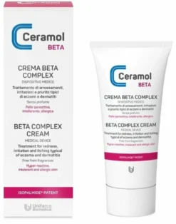 Ceramol Crema Beta Complex per Eczemi e Dermatiti 50 ml