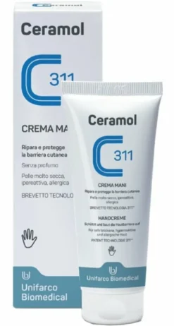 Ceramol Crema Mani 311 Riparatrice e Protettiva 100 ml