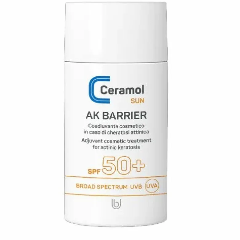 Ceramol Sun AK Barrier Spf50+ Protezione Cheratosi Attinica 50ml