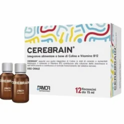 Cerebrain Integratore Benessere Sistema Nervoso 12 flaconcini