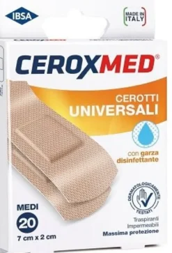Cerotti universali ceroxmed medi 20 pezzi
