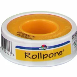 Cerotto in rocchetto master-aid rollpore tessuto non tessuto5x1,25