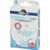 Cerotto master-aid cutiflex strip trasparente impermeabile supporto in poliuretano 4 formati 20 pezzi