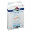 Cerotto master-aid cutiflex strip trasparente impermeabile supporto in poliuretano medio 10 pezzi