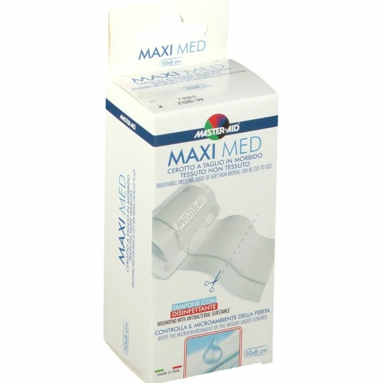 Cerotto master-aid maximed strisce tagliate 50x8