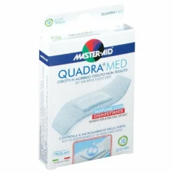 Cerotto master-aid quadra dermoattivo grande 10 pezzi