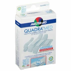 Cerotto master-aid quadra dermoattivo formati assortiti 40 pezzi