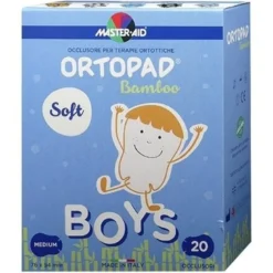 Cerotto oculare per ortottica ortopad soft boys m 20 pezzi