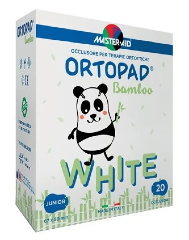 Cerotto oculare per ortottica ortopad bianco regular 50 pezzi