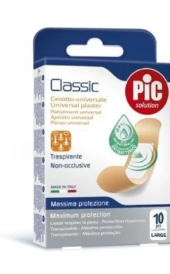 Cerotto pic classic 25x72 mm 10 antibatterico 10 pezzi