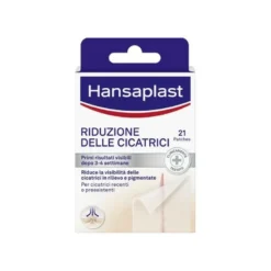 Cerotto riduzione cicatrici hansaplast med 21 pezzi